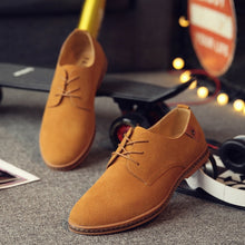 Load image into Gallery viewer, Men Suede Leather Shoes