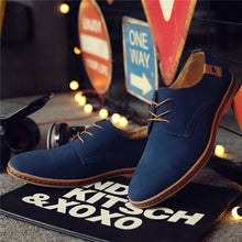 Load image into Gallery viewer, Men Suede Leather Shoes