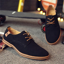Load image into Gallery viewer, Men Suede Leather Shoes