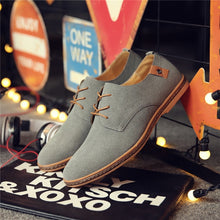 Load image into Gallery viewer, Men Suede Leather Shoes