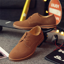 Load image into Gallery viewer, Men Suede Leather Shoes