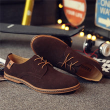 Load image into Gallery viewer, Men Suede Leather Shoes