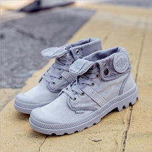 Load image into Gallery viewer, Lace Up Canvas Shoes