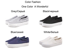 Load image into Gallery viewer, Woman thick canvas shoes