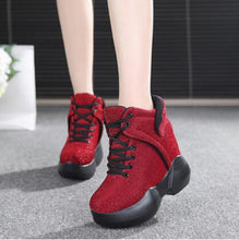 Load image into Gallery viewer, Women's Thick Sole Sneakers