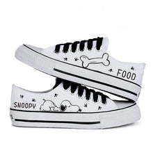 Load image into Gallery viewer, Snoopy Shoes White