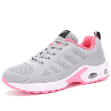 Load image into Gallery viewer, Leather Net Sport Shoes