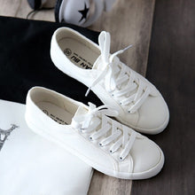 Load image into Gallery viewer, Solid White Sneakers