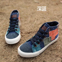 Load image into Gallery viewer, Patchwork Canvas Shoes