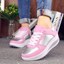 Load image into Gallery viewer, Femme Wedges Sneakers