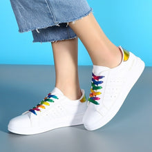 Load image into Gallery viewer, Rainbow Hoelace Sneakers
