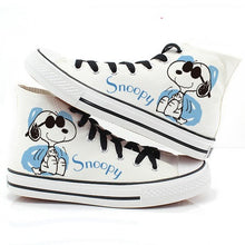 Load image into Gallery viewer, Snoopy Shoes White