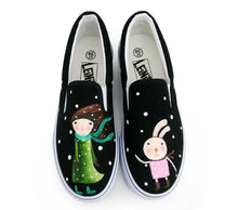 Load image into Gallery viewer, Cartoon Painted Canvas Shoes