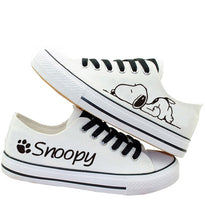 Load image into Gallery viewer, Snoopy Shoes White