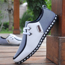 Load image into Gallery viewer, Men Leather Loafers Slip On