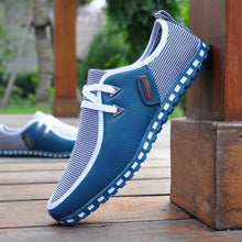 Load image into Gallery viewer, Men Leather Loafers Slip On
