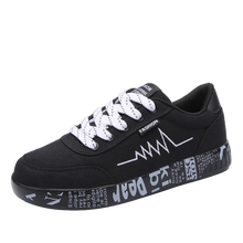 Load image into Gallery viewer, Canvas Shoes Graffiti Flat