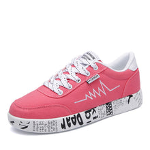 Load image into Gallery viewer, Canvas Shoes Graffiti Flat