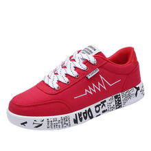 Load image into Gallery viewer, Canvas Shoes Graffiti Flat