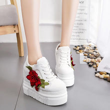 Load image into Gallery viewer, Flower Sneaker Wedges